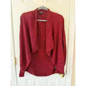 Red Express Knit Cardigan  XS